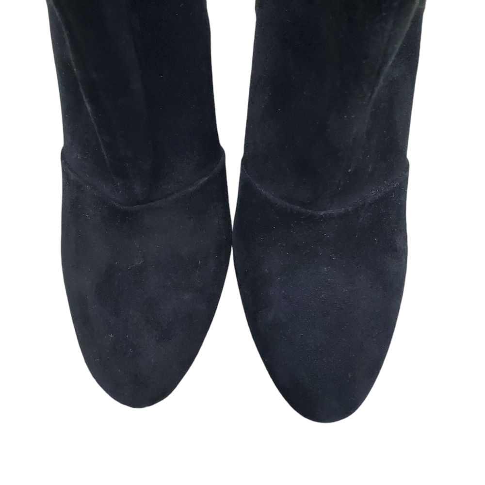NWOT See by Chloe | Molly Suede Snake Heeled Booties Slouch  5.5 - Picture 3 of 10